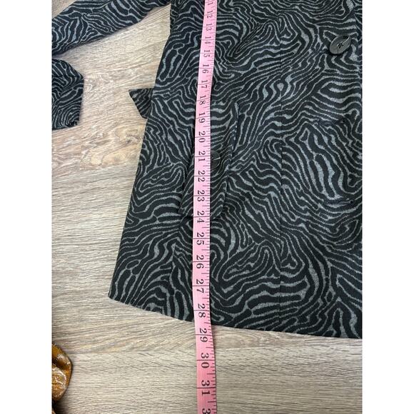 Sandro Studio Lightweight Tie Waist Jacket Size Large - Picture 8 of 8